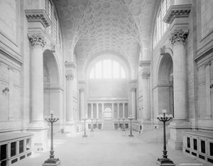 Hauptwartehalle, Pennsylvania Station, New York, ca. 1910