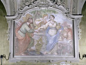 Rebekka am Brunnen, aus dem Refektorium von Diacinto Fabbroni
