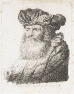 Mann mit Bart von Diederik Jan Singendonck