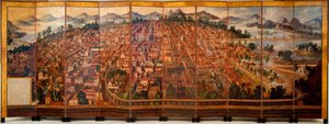 Die Stadt Mexiko, ca. 1690