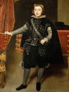 Barock: Porträt von Infant Balthasar Charles