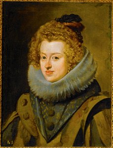 Infanta Maria, Königin von Ungarn von Diego Rodriguez de Silva y Velazquez