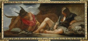 Merkur und Argos von Diego Rodriguez de Silva y Velazquez