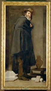 Menippos, griechischer Satiriker und Philosoph des dritten Jahrhunderts v. Chr. von Diego Rodriguez de Silva y Velazquez