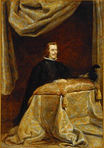 Philipp IV. von Spanien, betend von Diego Rodriguez de Silva y Velazquez