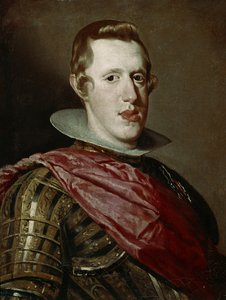 Porträt von Philipp IV. von Spanien in Rüstung, ca. 1625-1628