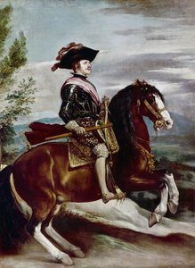 Porträt von Philipp IV. zu Pferd, ca. 1635 von Diego Rodriguez de Silva y Velazquez