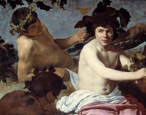 Der Triumph des Bacchus oder „Die Betrunkenen“ (Detail)