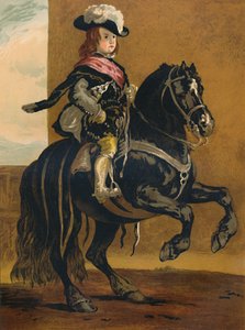 Ein Schüler der Haute Ecole - Don Balthazar, Infant von Spanien, ca. 1640, ca. 1879