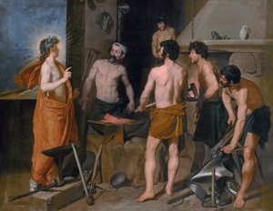 Apollo in der Schmiede des Vulkan