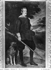 Porträt von Philipp IV. (1605-65), König von Spanien als Jäger
