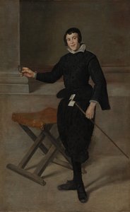 Porträt des Narren Calabazas, ca. 1631-32 von Diego Velázquez