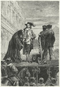 Hinrichtung von König Karl I., 1649 von Diogene Ulysse Napoleon Maillart