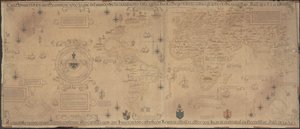 Weltkarte Propaganda, 1529 von Diogo Ribeiro