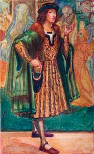 Ein Mann aus der Zeit von Richard III., 1907 von Dion Clayton Calthrop