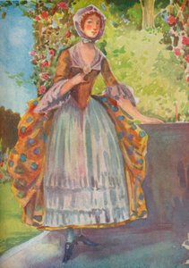 Eine Frau aus der Zeit von George II, 1907 von Dion Clayton Calthrop