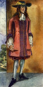 Männerkostüm zur Zeit von Jakob II (1685-1689) von Dion Clayton Calthrop
