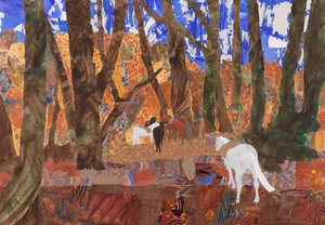 Reitpause, 2020 von Dione Verulam