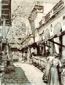 Der Marktplatz von Saint Catherine in Barcelona