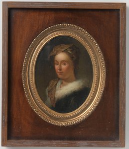 Porträt von Sara Stiermans, der Frau des Künstlers von Dionys van Nijmegen