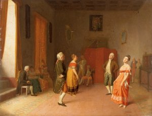 Der Tanz, ca. 1871 von Dioscoro Teofilo de la Puebla y