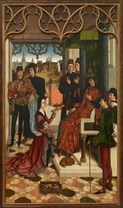 Die Gerechtigkeit von Kaiser Otto III.: Feuerprobe von Dirck Bouts