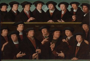 Eine Gruppe von Wachen von Dirck Jakobsz