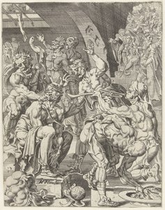 Verspottung Christi von Dirck Volckertsz. Coornhert (attributed to)