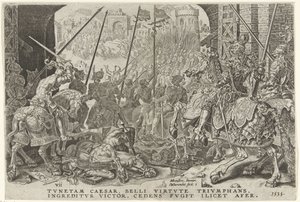 Einnahme von Tunis, 1535 von Dirck Volckertsz. Coornhert