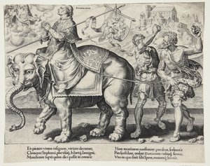 Der Triumph des Stephanus von Dirck Volckertsz. Coornhert