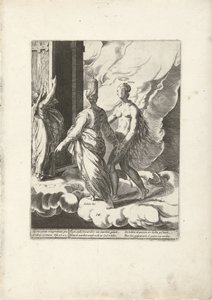 Für die wahre Gemeinde Gottes steht der Himmel offen von Dirck Volckertsz. Coornhert