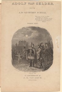 Titelseite für A.D. van Buren Schele