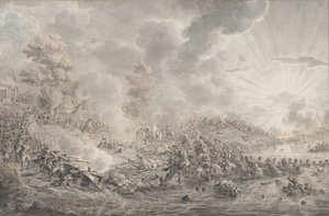 Schlacht an einem Fluss von Dirk Langendyk