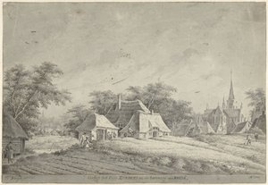 Ansicht des Dorfes Zundert
