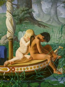 Kindheit, aus der Serie Die vier Lebensalter des Menschen, (Detail)