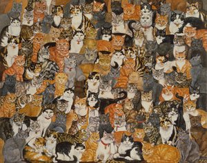 Doppelkatzen-Verbreitung von Ditz