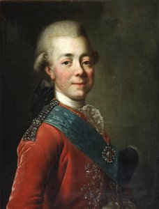 Porträt des Großherzogs Pawel Petrowitsch 1754-1801, 1770er Jahre