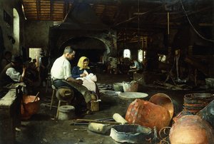 Die Gießerei, 1899 von Dome or Dominik Skutezky