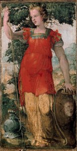 Weibliche Figur, vielleicht Minerva von Domenico Beccafumi