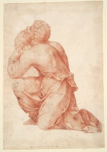 Kniender Mann von Domenico Beccafumi