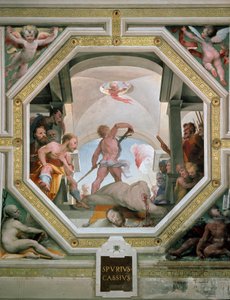 Die Enthauptung von Spurius Cassius Vecellinus