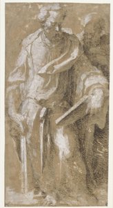 Zwei Apostel von Domenico Beccafumi