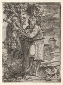 Hirte und alter Krieger, 1517