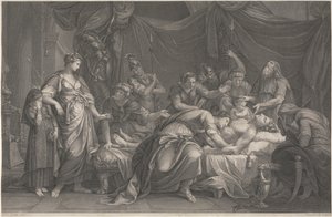 Andromache beklagt den Tod Hektors