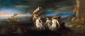 Die Liebenden Hero und Leander von Domenico Fetti or Feti