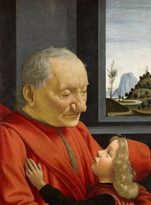 Ritratto di vecchio con nipote
