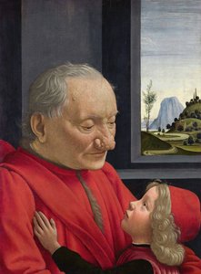 Ein alter Mann und sein Enkel