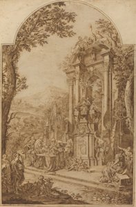 Denkmal für William Chancellor Cowper von Domenico Maria Fratta