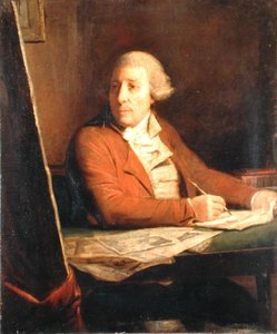 Porträt von Francesco Bartolozzi (1727-1815)