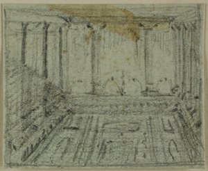 Portikus von Domenico Quaglio